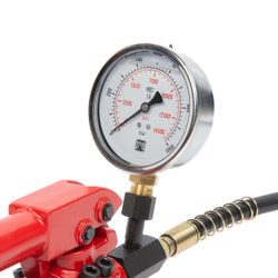 HRH-PM011002 Гидравлический ручной насос, однополостной, с манометром, 700 бар, 0,7 л