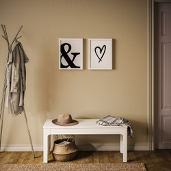 IKEA BILD  (ИКЕА БИЛД)  -  Плакат, Et L'amour, 30x40 см
