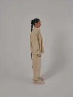 Толстовка One Two Multicolor с начесом на молнии летний песок