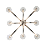 SL1405.203.08 Люстра подвесная ST-Luce Латунь/Латунь, Прозрачный E14 8*40W ЭЛЕГАНС