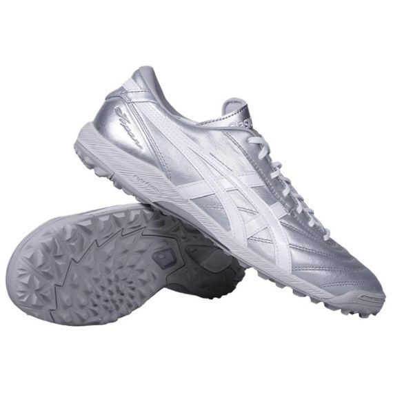 Asics C3 - Бутбольные бутсы Низки Серебрянные Унисекс