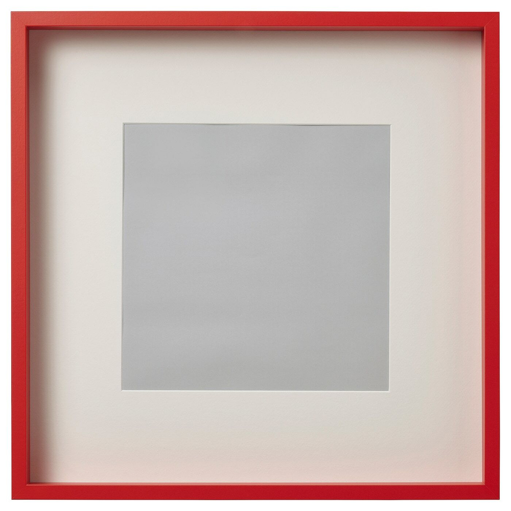 IKEA SANNAHED  (ИКЕА САННАХЕД)  -  Рамка, красная, 50x50 см