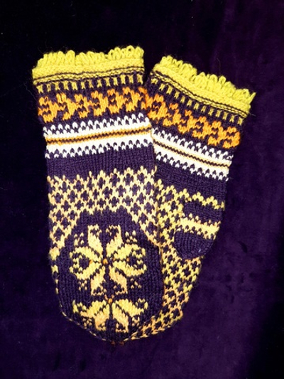 Варежки, шерсть