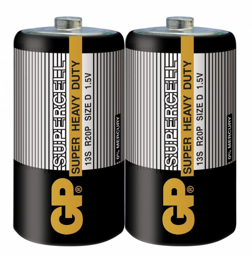Батарейка R20 GP Supercell Super Heavy Duty (1шт.)