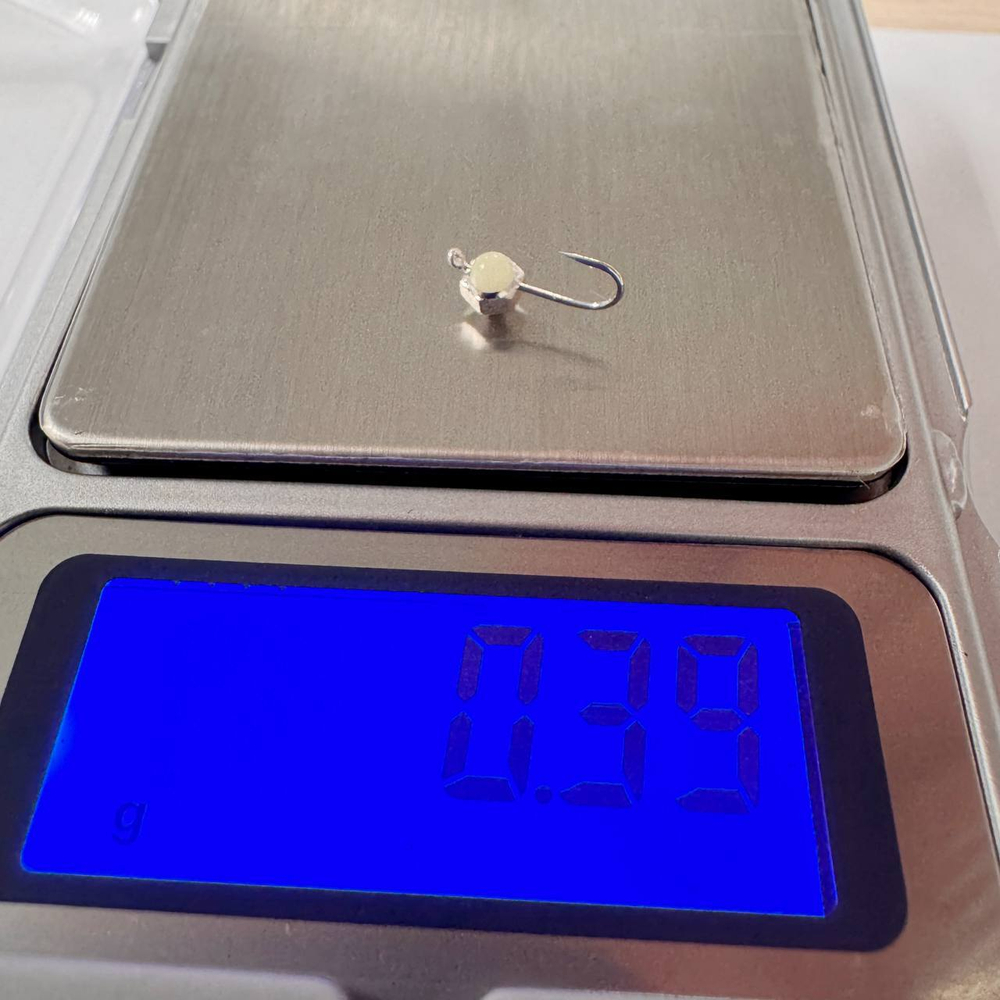 Мормышки фосфор вольфрамовые №3 0,35 гр . 0.9мм ( набор 10 штук) цена указана за 1 шту