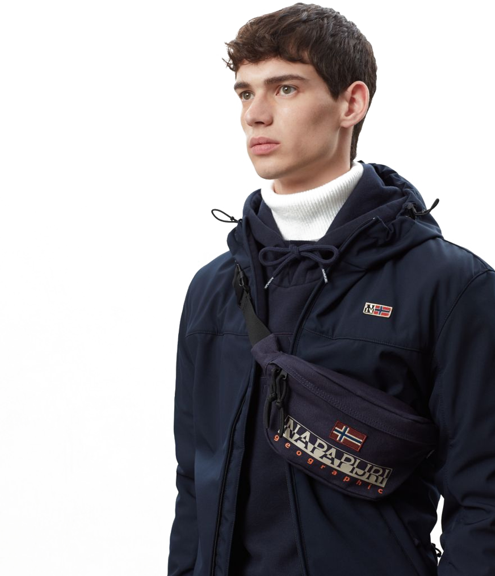 Сумка на пояс Napapijri Hering Waist Bag Blu Marine