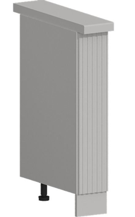 Кухня Модуль ШНБ 150 Графит / Белый