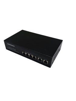 NEOMAX неуправляемый коммутатор NMS-106PoE-100-S, 6 портов 100 Mbps, 4xPoE+, 110W, металл