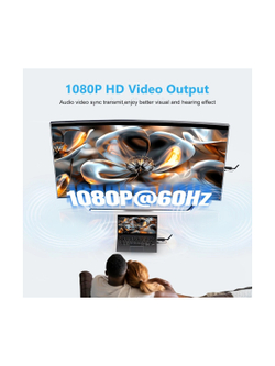 ORIENT VE059, WiFi HDMI Extender (Tx+Rx), HDMI беспроводной удлинитель до 80 м, HDMI 1.4, 1080p@60Hz, HDCP1.2, внешние съемные антенны, питание от USB (33363)