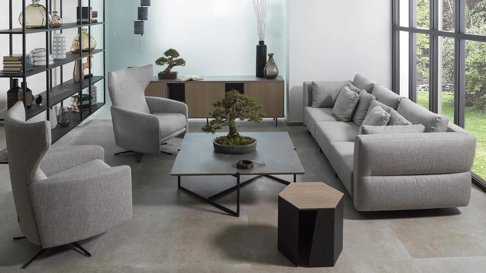 Porcelanosa Bottega Acero Spiga 45x120