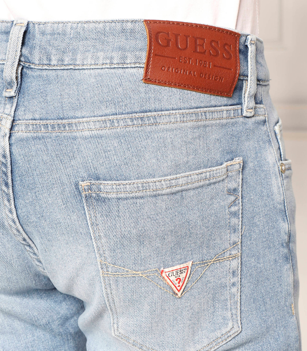 джинсы chris GUESS - голубой(M2YA27 D4Q43)