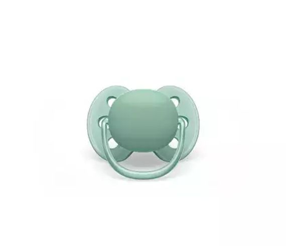 Əmzik\ ultrasoft soother, 0-6m, neutral, 2-pack