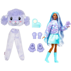 Barbie Cutie Reveal - кукла Барби Фиолетовый пудель + питомец HKR05 / артикул   HKR02 HKR05  / GTIN 194735106578