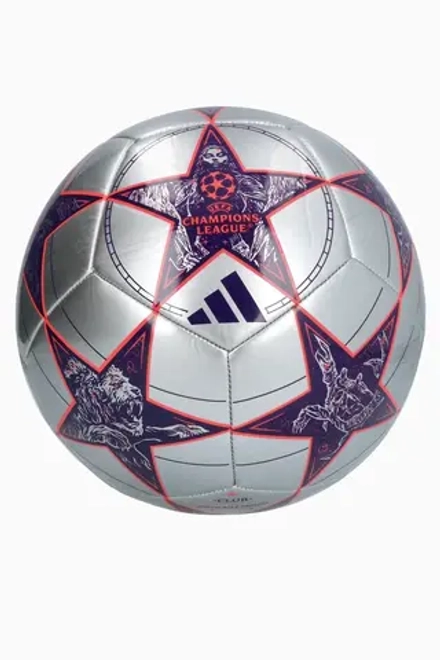 Футбольный мяч adidas UCL Club 25/26 размер 4 - серебряный