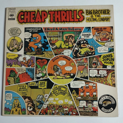 Винтажная виниловая пластинка LP Big Brother and The Holding Company Cheap Thrills Janis Joplin (Japan 1968) (No Obi)