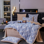 Комплект постельного белья Сатин MS на резинке MSR003