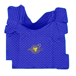 Ковры VOLVO FH-12 2009-2013г (автомат) (экокожа, синий, синий кант, желтая вышивка)