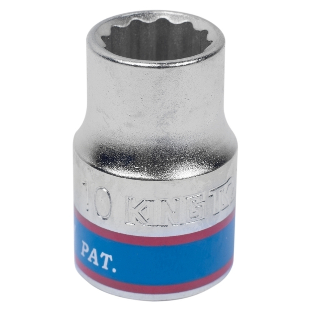 KING TONY (333010M) Головка торцевая стандартная двенадцатигранная 3/8", 10 мм