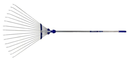 Грабли веерные  раздвижные  с алюм.черенком  и  V-ручкой ''Форсаж''