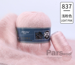 Пряжа Mink Wool (пух норки с синей этикеткой), 50г, 350м, 90%пух норки,10%полиамид (цена за 1 шт)