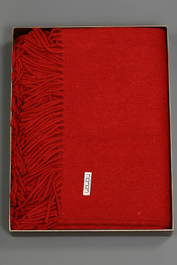 Плед 150х200 Galata от Hamam красный Турция