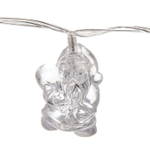 Гирлянда для дома 5,0 м 20 ламп LED с насадками ДЕД МОРОЗ, прозрач.пров., авторежим.,IP-20 RG/RB (возможность соединения)