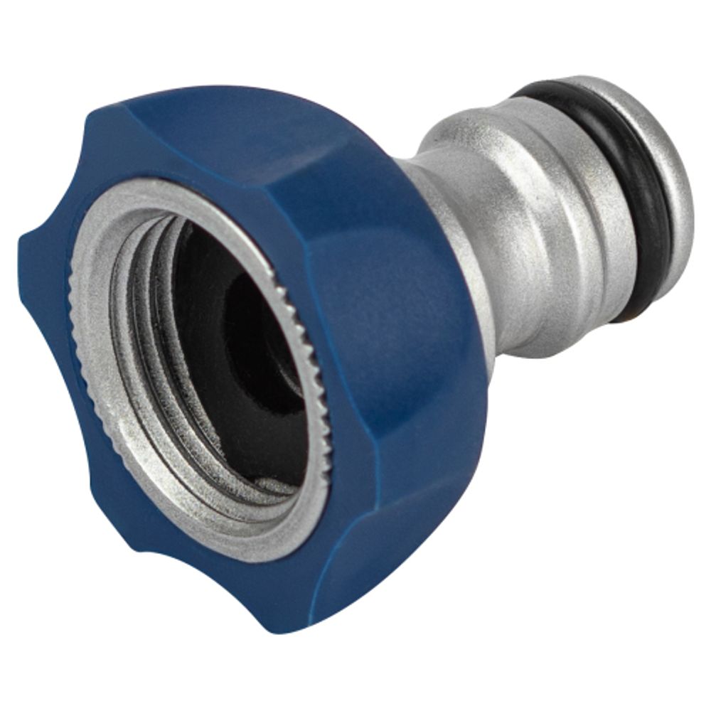 GWTA20-052 GREEN APPLE Штуцер резьбовой 12мм внутренняя резьба, алюминий, TPR | Аксессуары для полива Green Apple