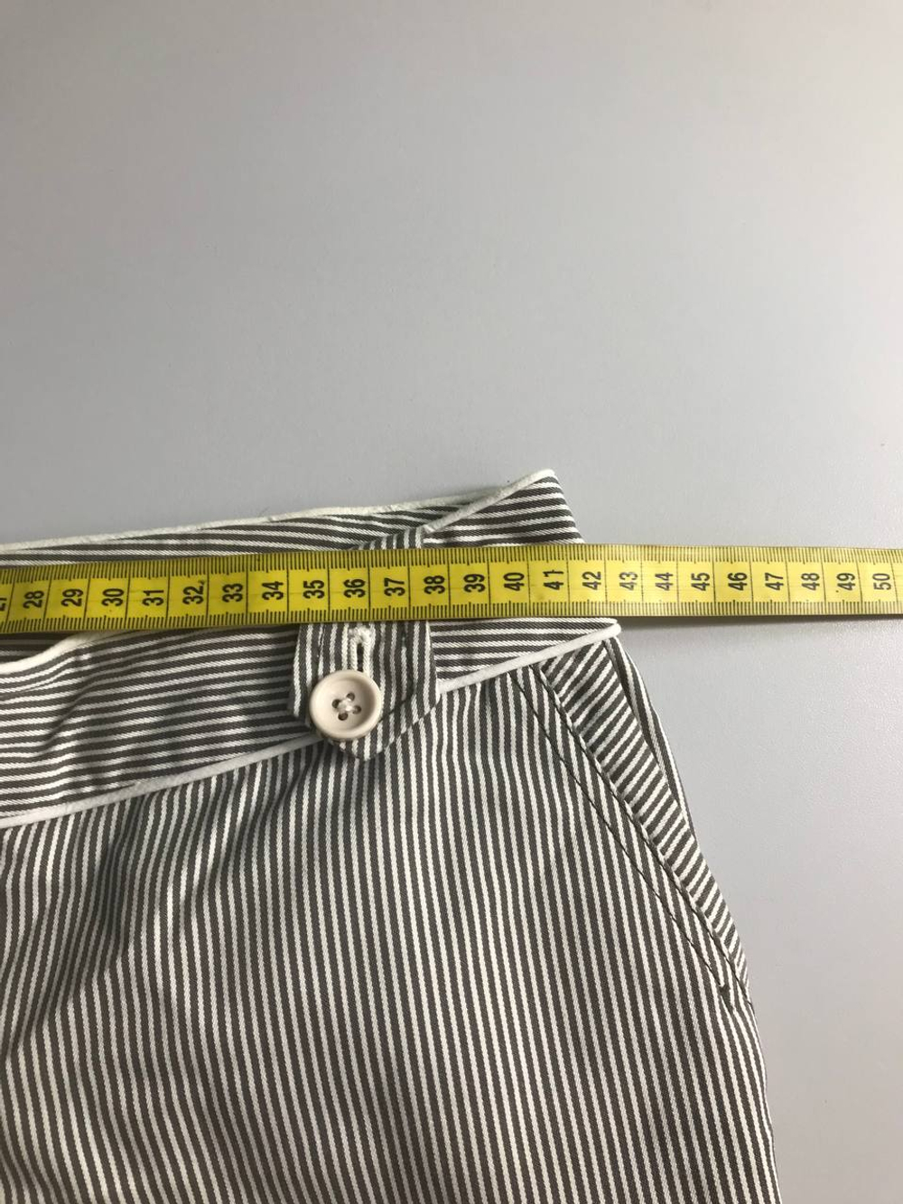 Бермуды Bambolina в полоску, маркировка М, визуально 46 размер