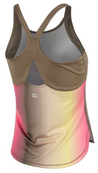 Женский топ теннисный Bidi Badu Spectrum Tank - разноцветный