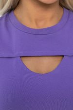 Футболка Дорис (фиолетовая) Б13671-50М LT Collection