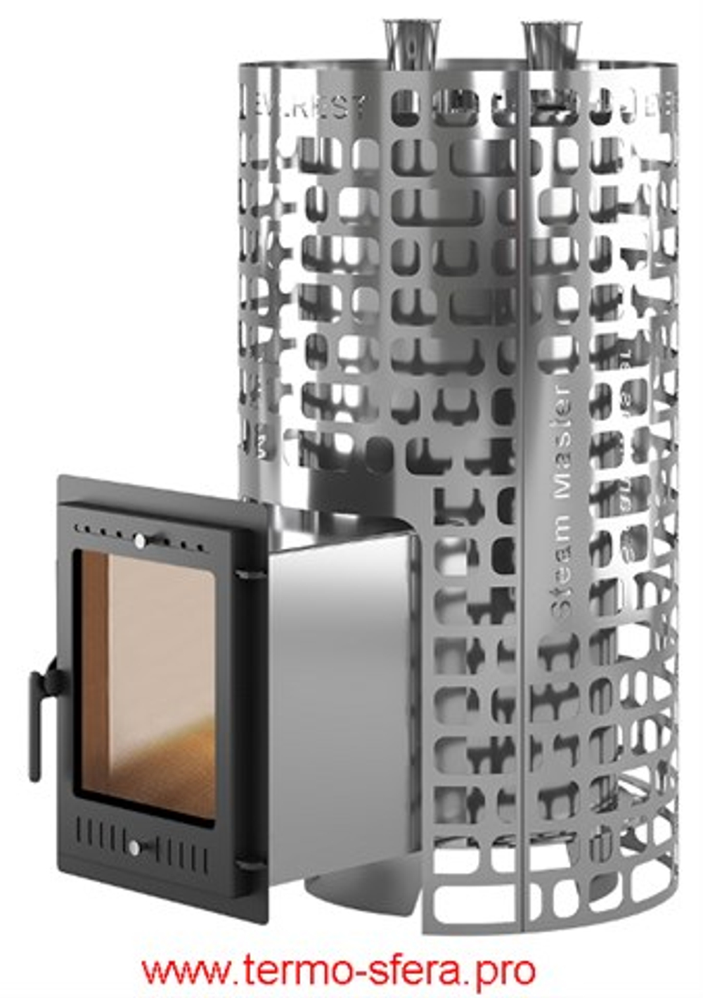 Печь для бани Эверест "Steam Master" 44 INOX (320M)