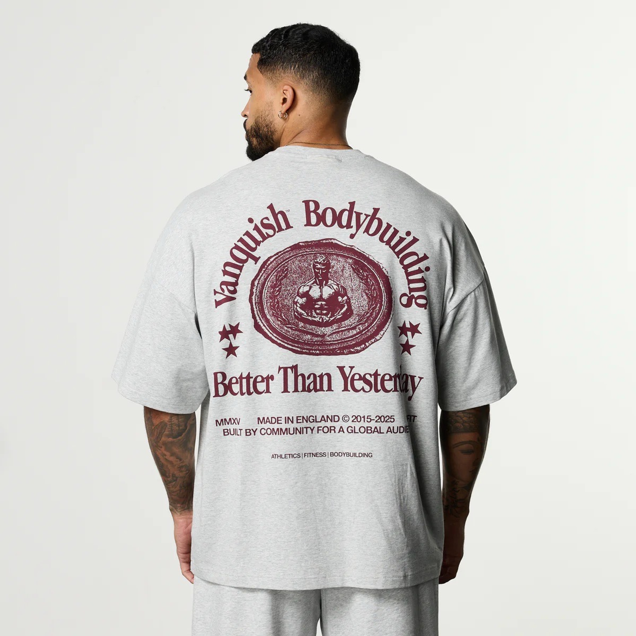 Футболка VANQUISH Heritage Oversized T-Shirt Grey