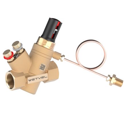 Регуляторы перепада давления "Контроль давления" WETVEL DPR