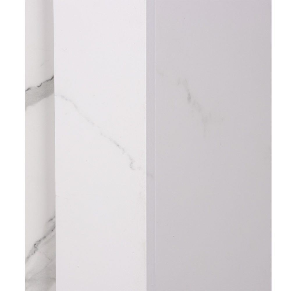 Портал Firelight Simple 25 белый мрамор