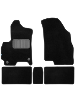 Коврики ворсовые для CHERY Tiggo 4 Pro 2024-н.в. (I Рестайлинг) Внедорожник 5 дв. 5 шт. коврики текстильные в салон KLEVER03.A71168.110KH