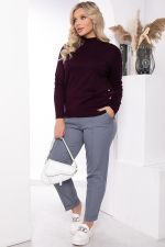 Водолазка Осенняя история (слива) Б14550-20М LT Collection