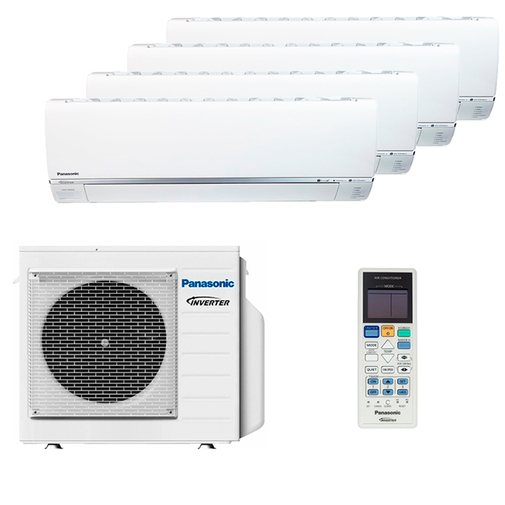 Мультисплит система Panasonic CS-E9RKDW x 4 / U-4E23JBE