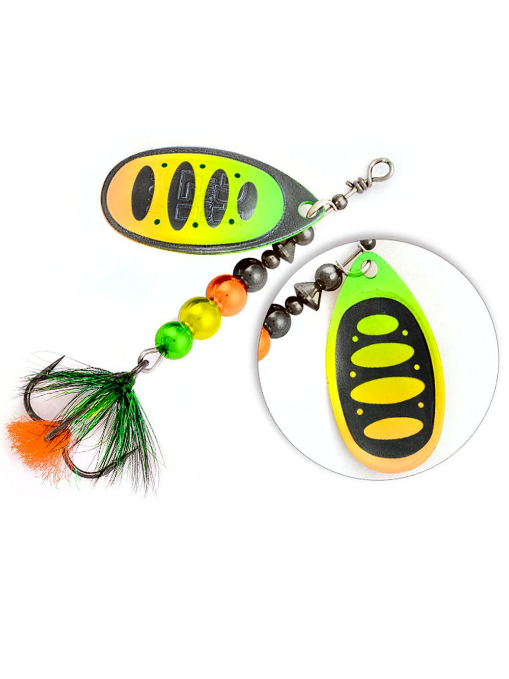 Блесна вертушка Pontoon21 BALL CONCEPT, #2, BT21-FT2