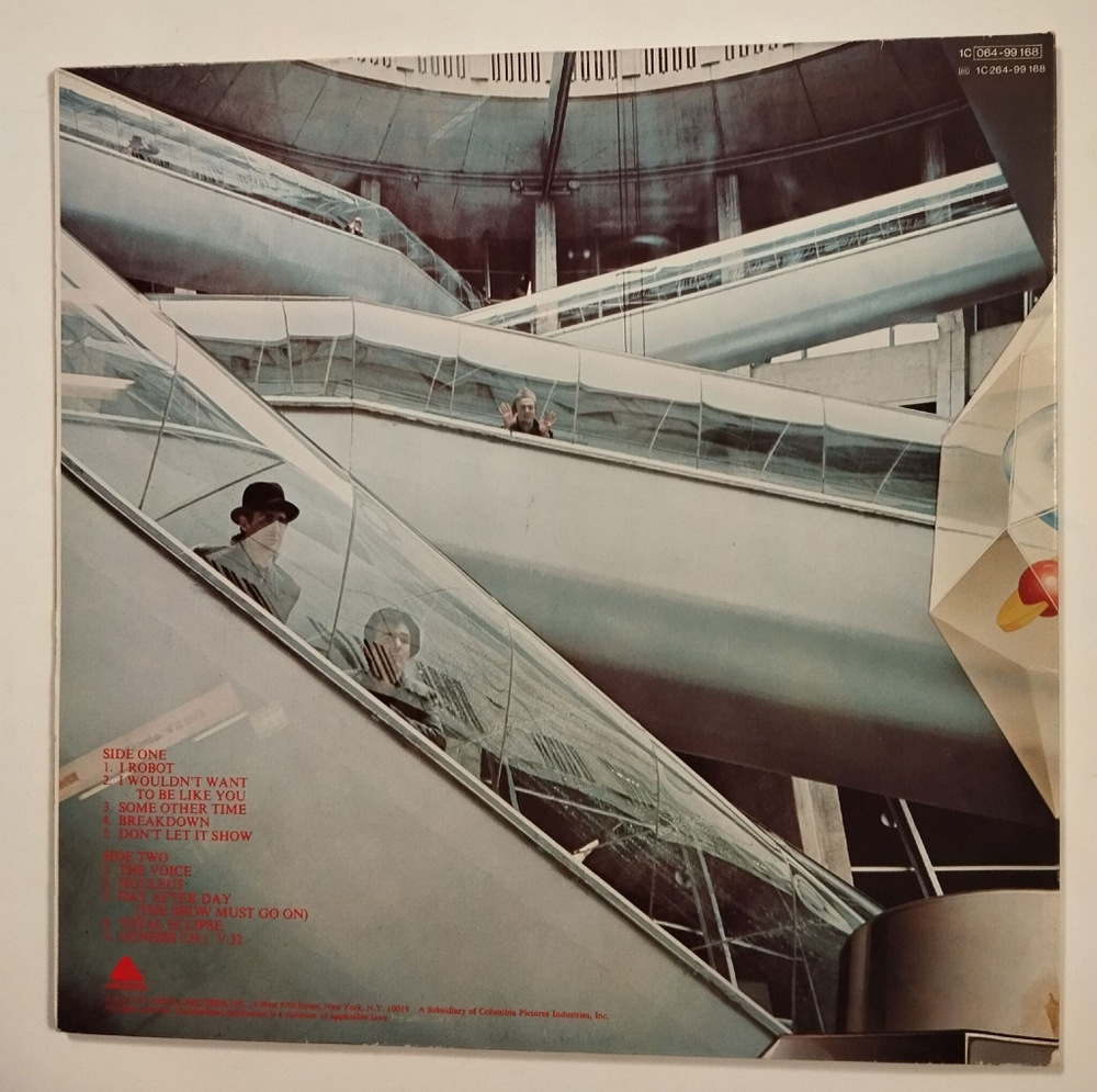 Винтажная виниловая пластинка LP The Alan Parsons Project I Robot (Germany 1977)