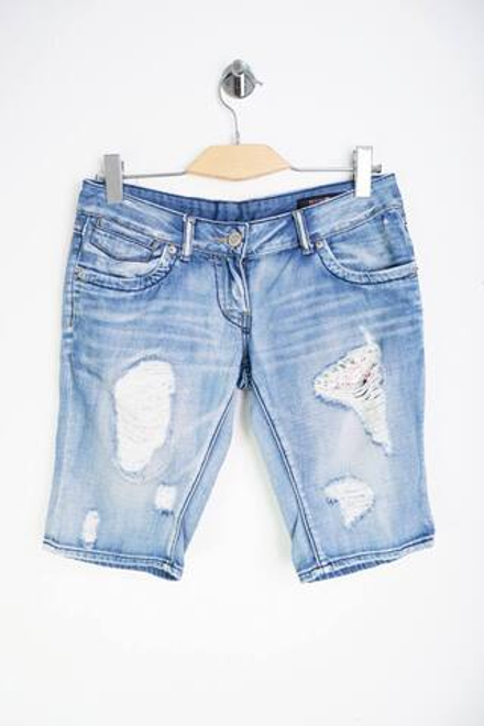 Шорты Silvian Heach джинсовые, маркировка 28, визуально на 42 размер