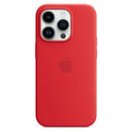 Силиконовый чехол с поддержкой MagSafe Apple Silicone Case для iPhone 14 Pro, Red (Красный)