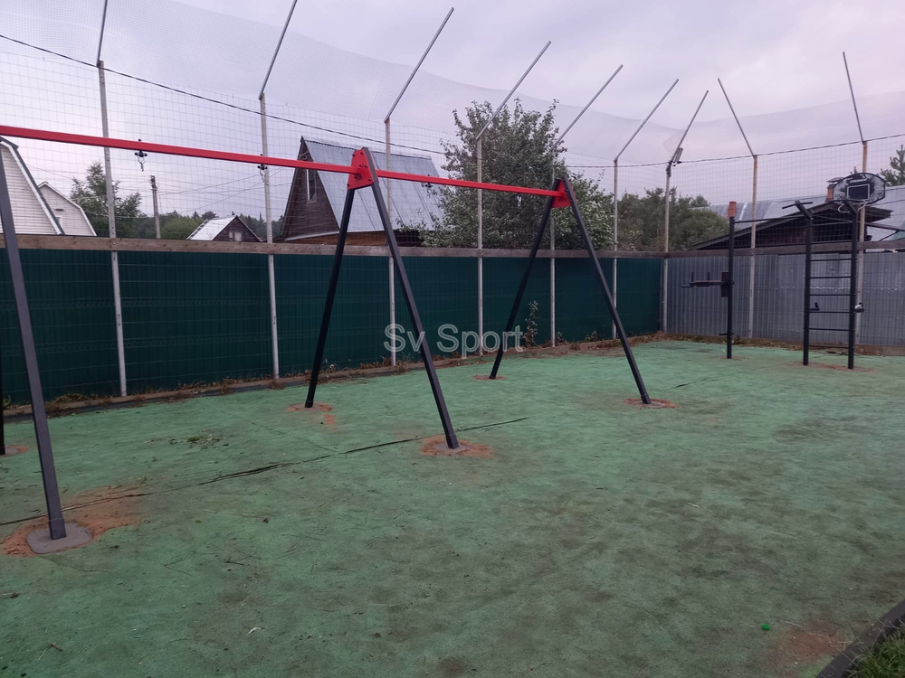 Монтаж уличных качелей Sv Sport Maxi х 2