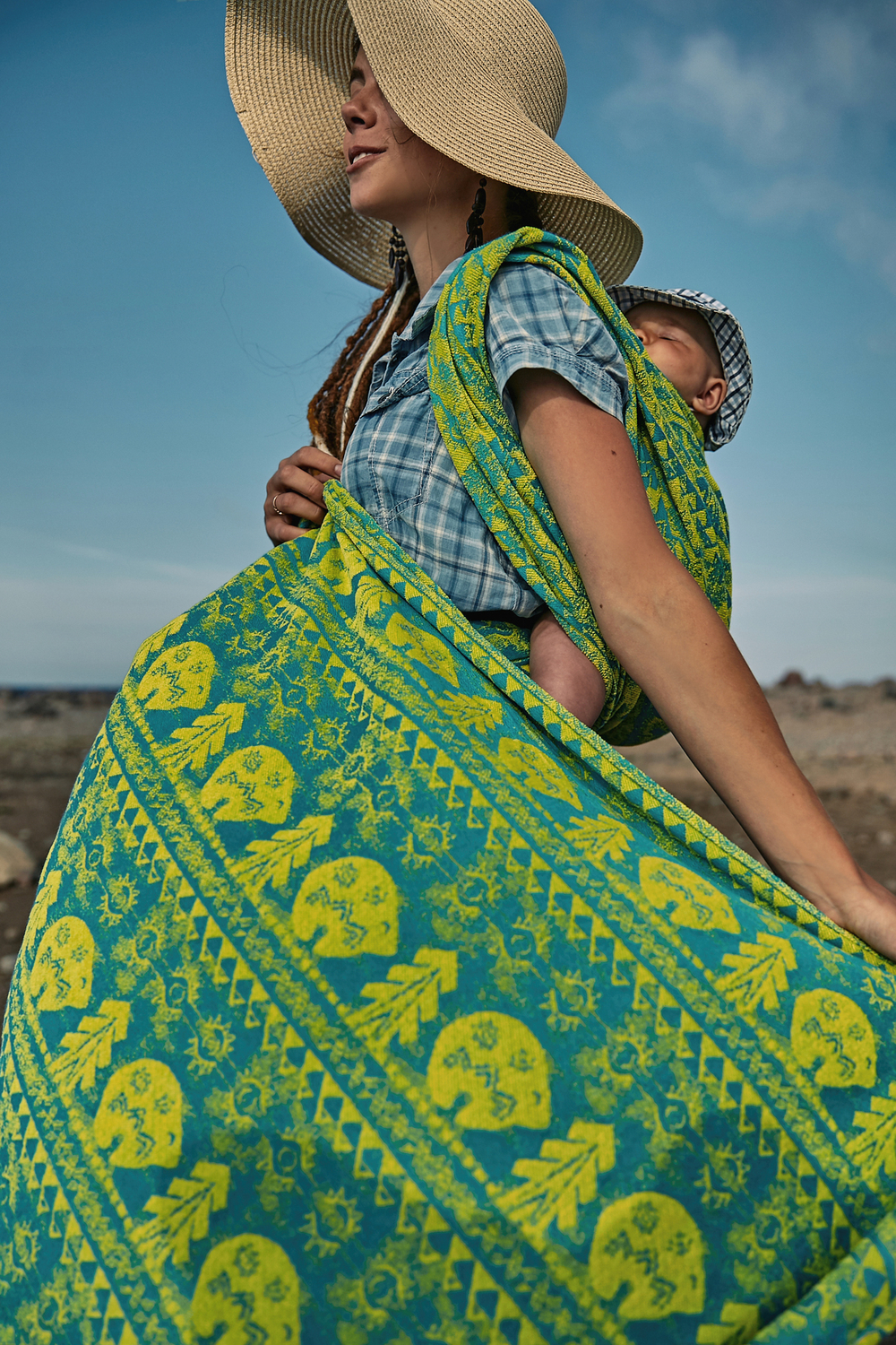 Mokosh wrap Солнечные медведи Пляж
