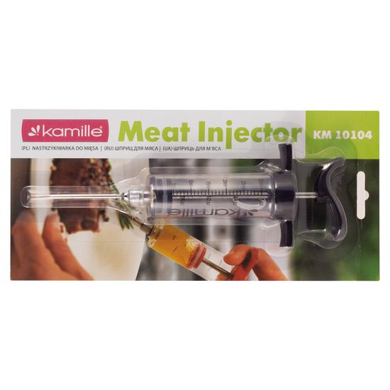 Шприц кулинарный для маринования мяса Kamille KM 10104