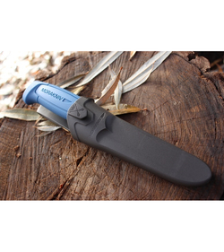 Нож Morakniv Basic 546, нержавеющая сталь, синий, 12241
