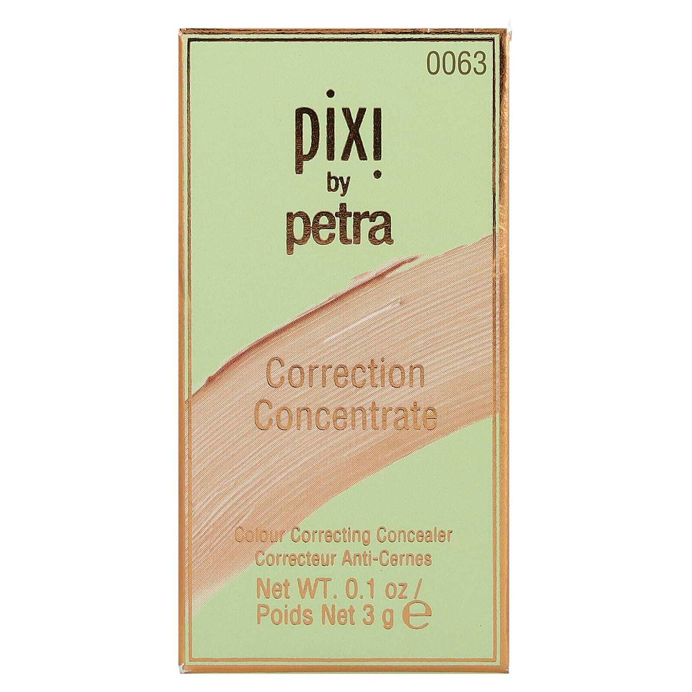 Pixi Beauty, Corrector-концентрат, консилер-корректор цвета, 0063 бодрящий абрикос, 3 г (0,1 унции)