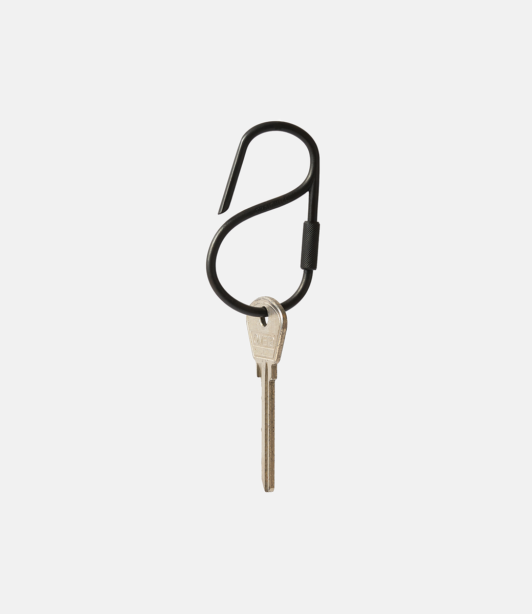 Craighill Offset Keyring — ключница из стали: чёрный