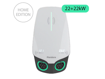 Настенная зарядная станция Pandora Wall-E DUO Home Edition AC 22+22 кВт