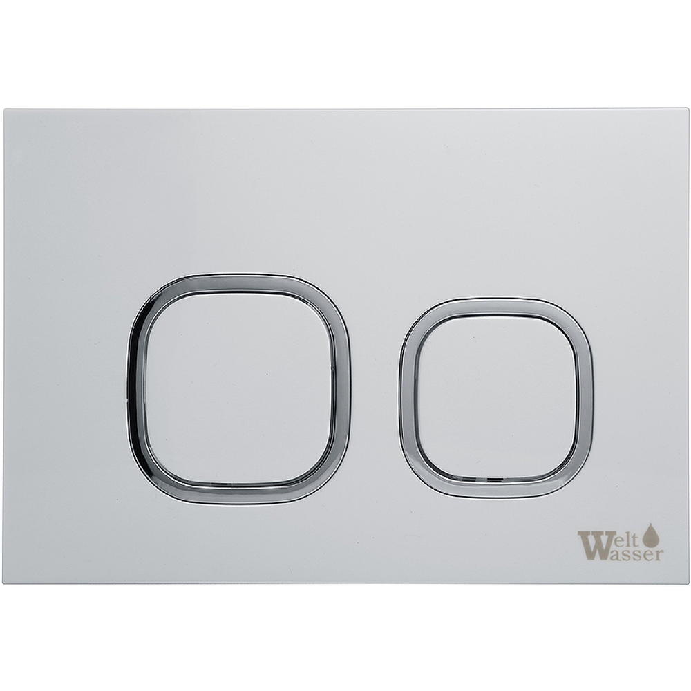 Клавиша смыва WeltWasser WW Amberg RD-WT 10000005629 Белая