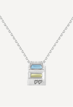 Колье из серебра "Горные просторы"